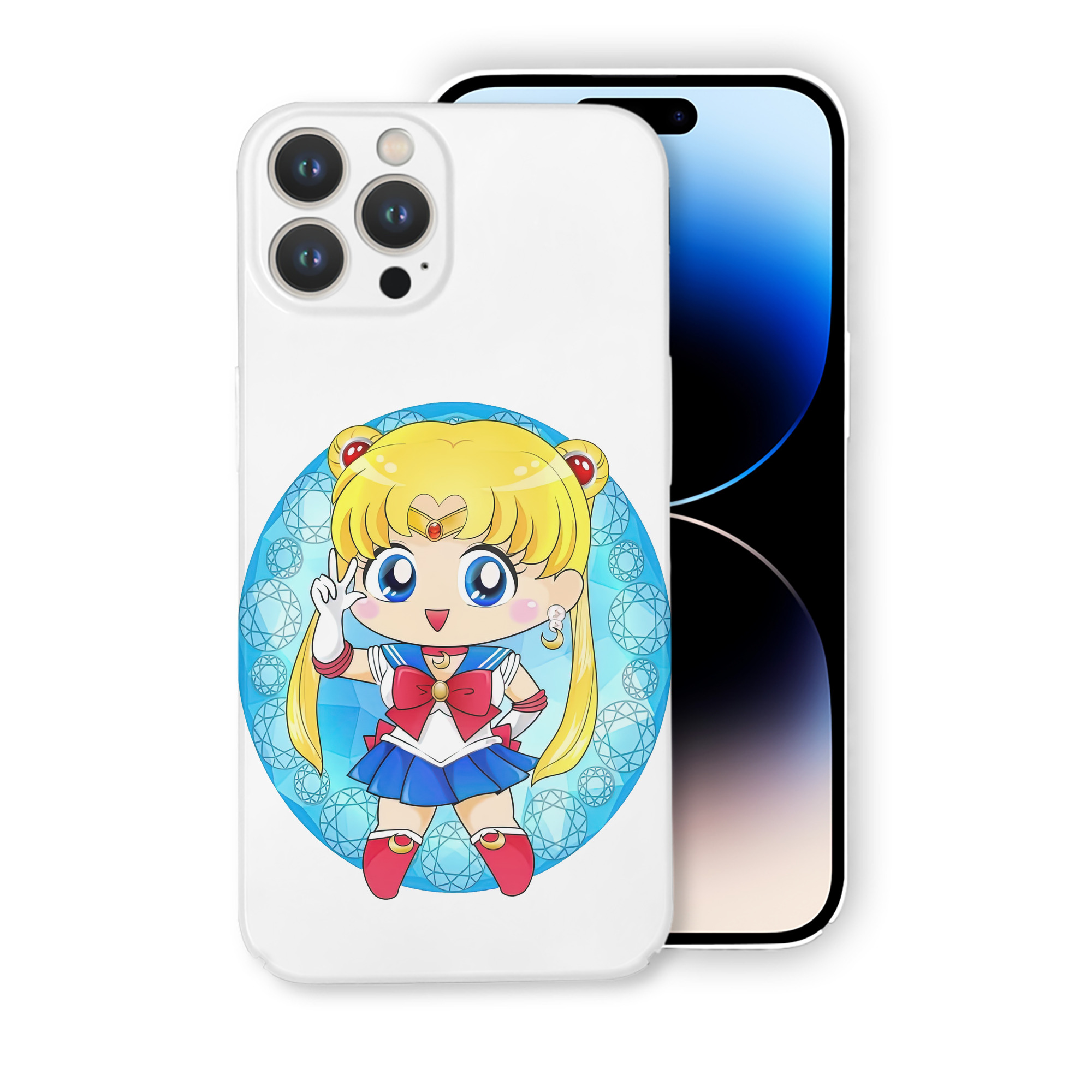 （画像用） 美少女戦士セーラームーン 月野 うさぎ つきの うさぎ Sailor Moon Tsukino Usagi 【iPhone 14シリーズ対応】ハードケース